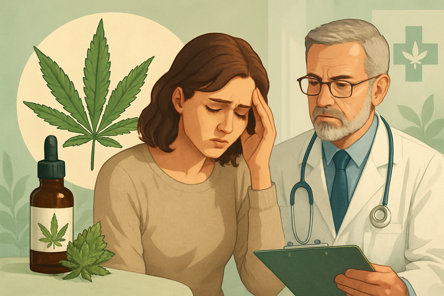 Cannabis bei Angststörungen und Depressionen - Wissenschaftliche Informationen zur Wirkung auf die Psyche